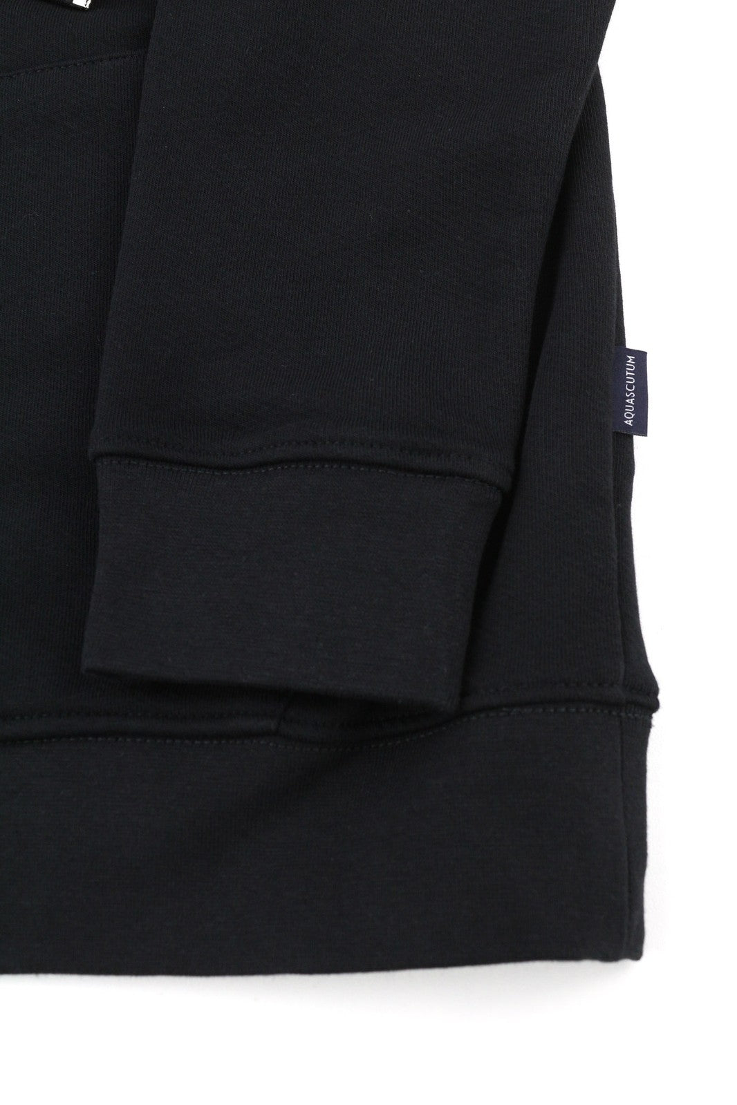 AQUASCUTUM FAI003 vyriškas džemperis su gobtuvu L su kengūros kišene ir dirželiais, logotipu 