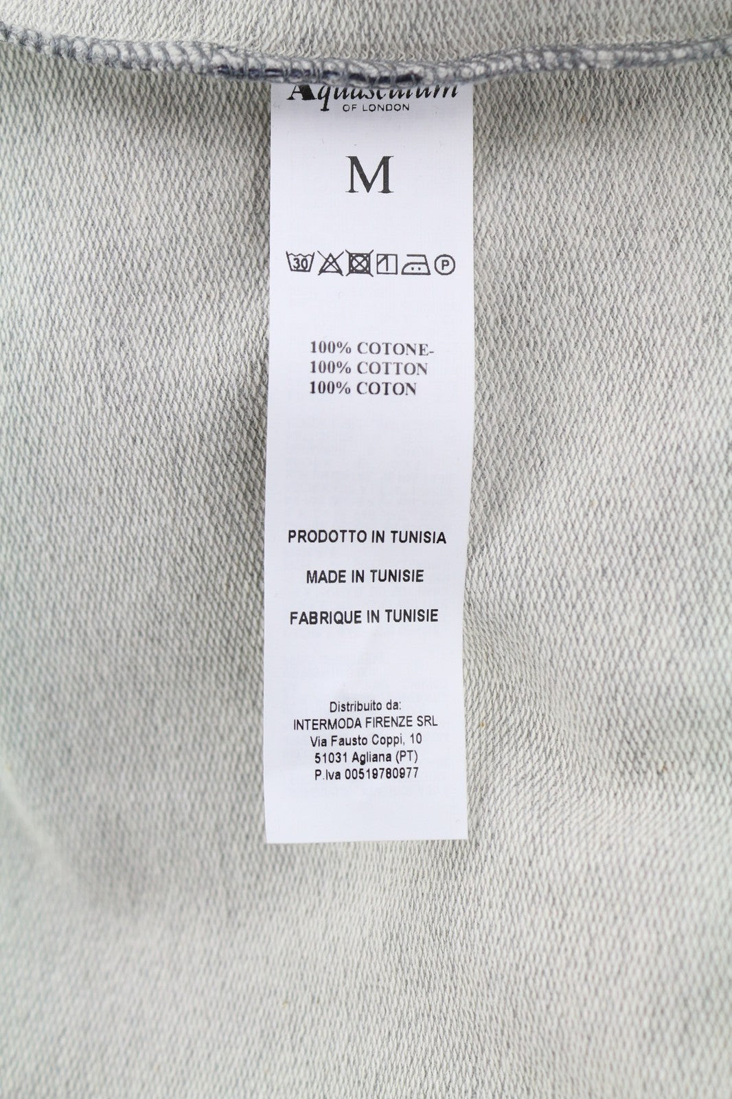 AQUASCUTUM FCIA21 vyriškas džemperis su gobtuvu M, melanžo pilkas, kengūros kišene, megztinis su gobtuvu ir logotipu 