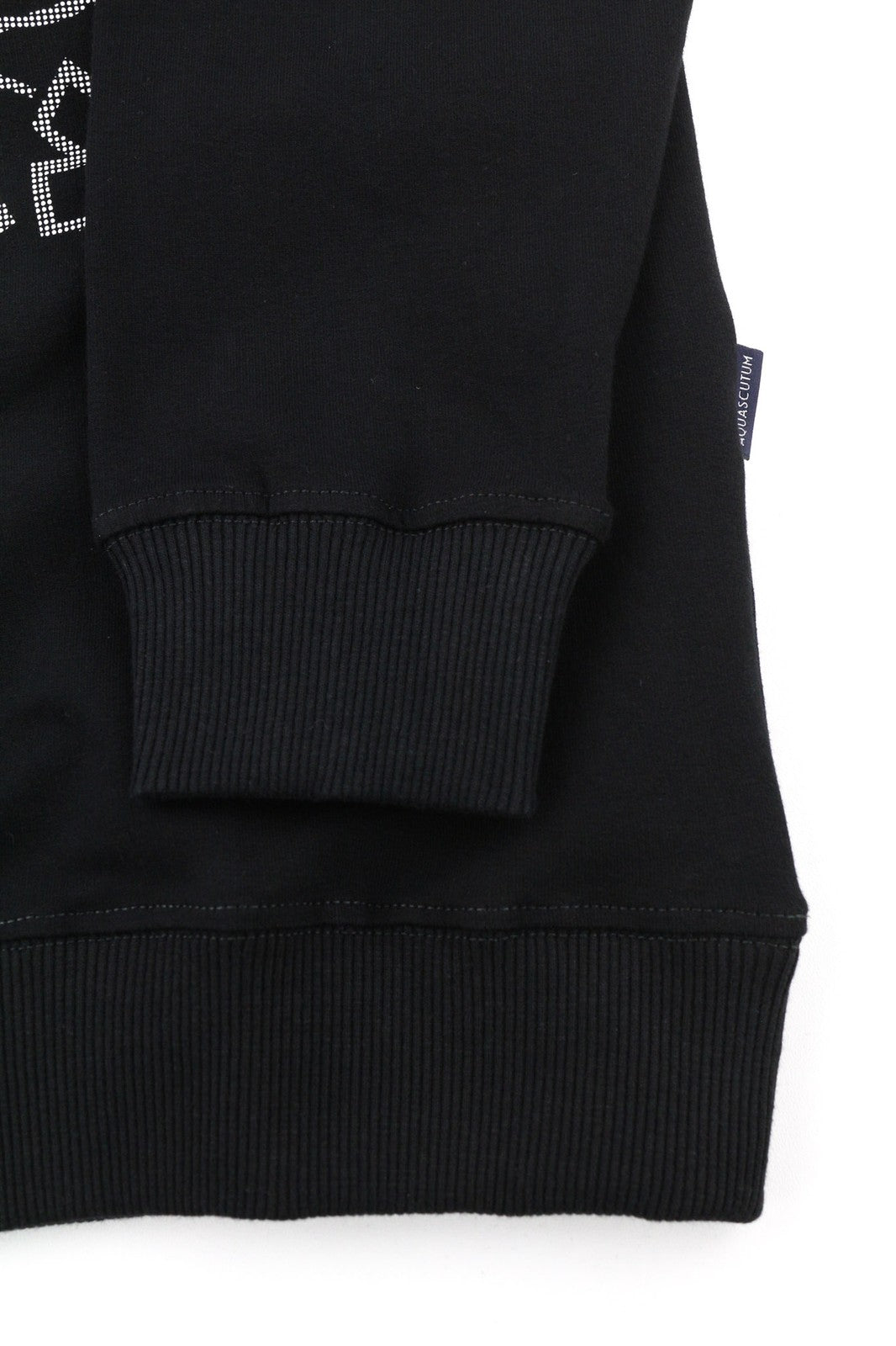 AQUASCUTUM FGIA28 vyriškas džemperis L, juodas, megztinis ilgomis rankovėmis, visiems metų laikams 