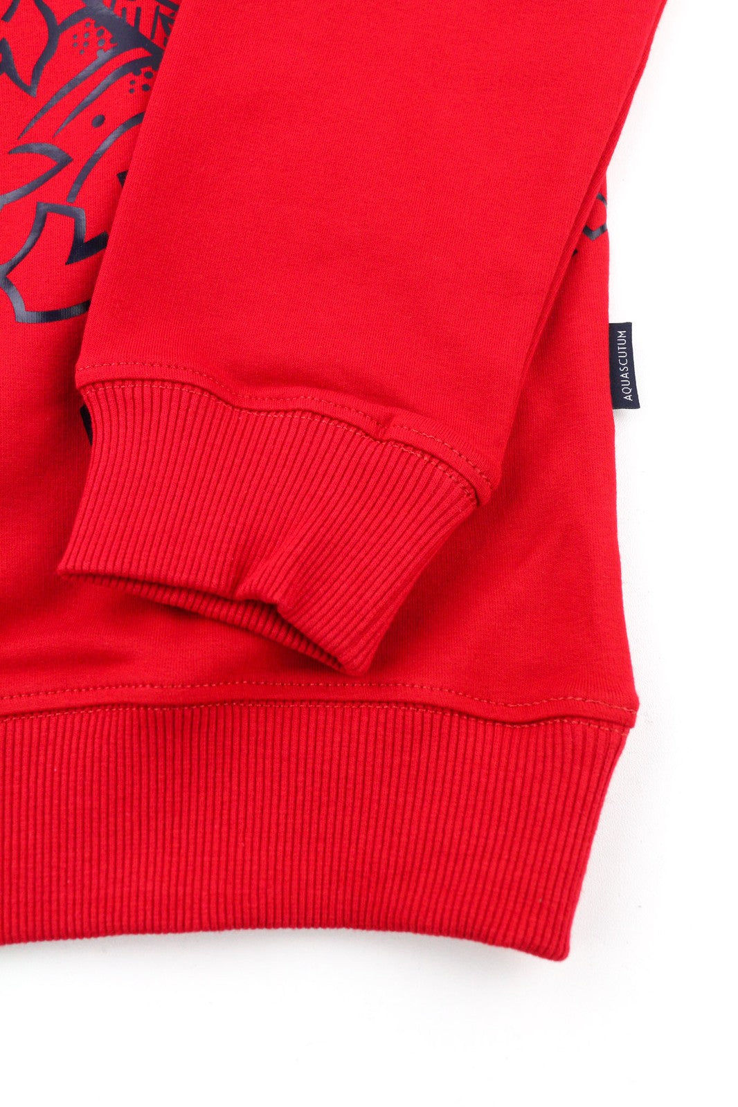 AQUASCUTUM FGIA27 vyriškas džemperis L dydžio, raudonas, megztinis ilgomis rankovėmis, visiems metų laikams 