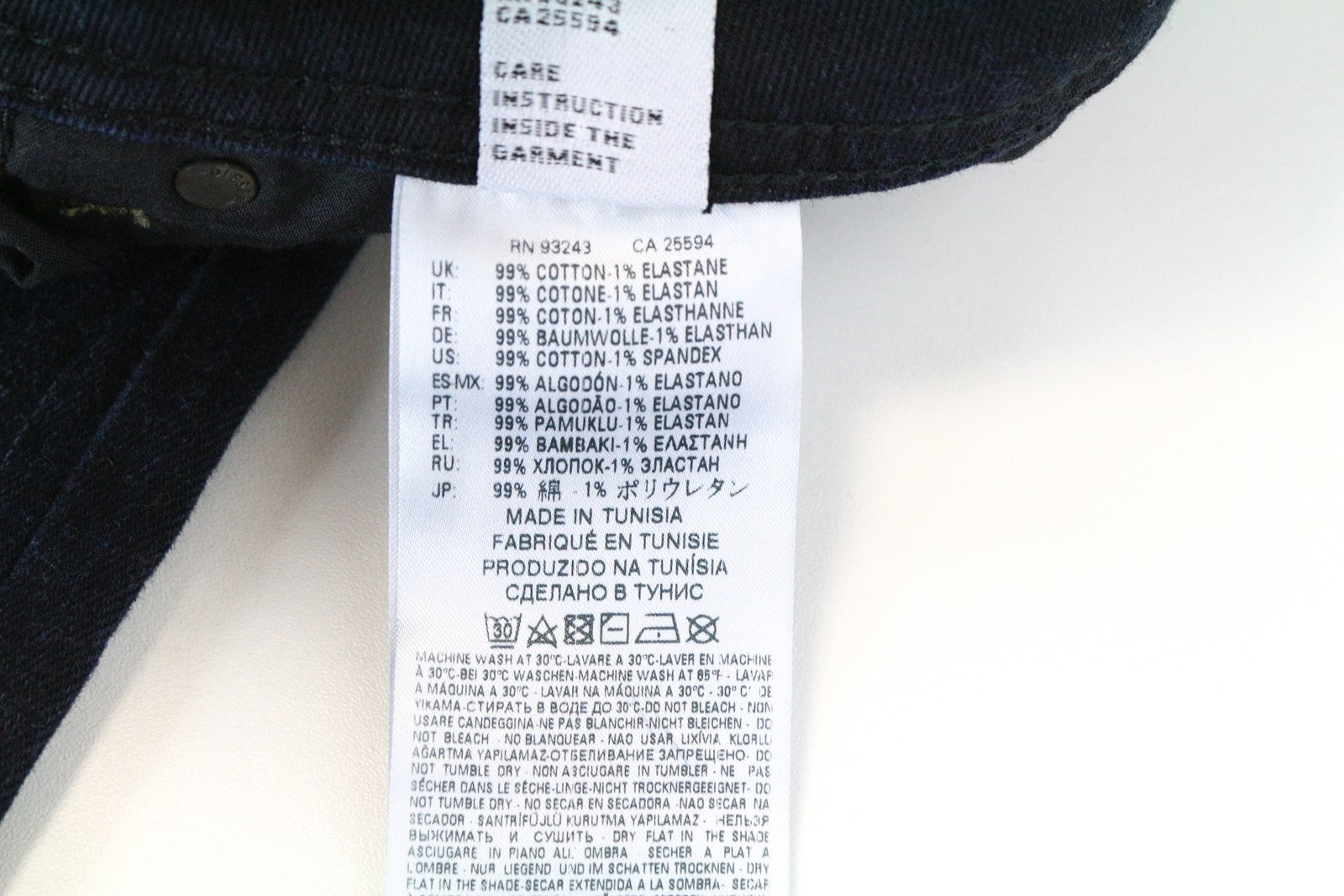 DIESEL Krayver R46D8 Slim Carrot Fit vyriški džinsai mėlyni W28 L32 tamprūs medvilniniai džinsai 