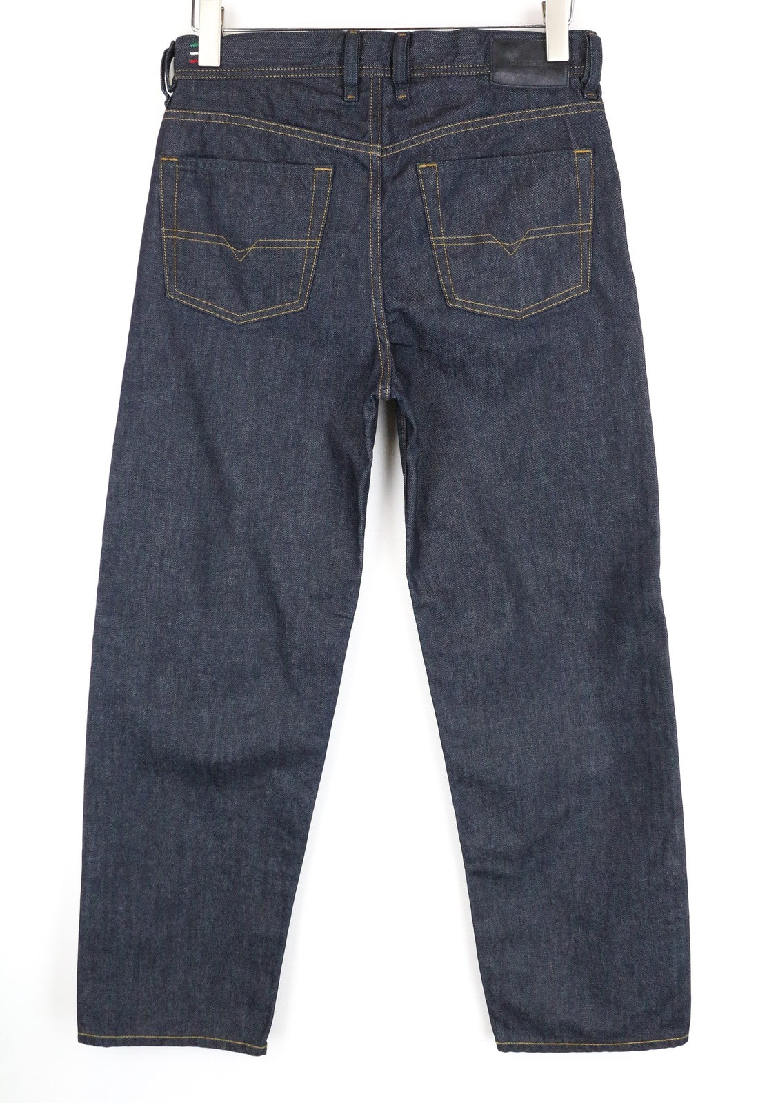 DIESEL Dagh 0088Z vyriški tiesaus kirpimo mėlyni medvilniniai džinsai, W29, L32, 5 kišenių. 