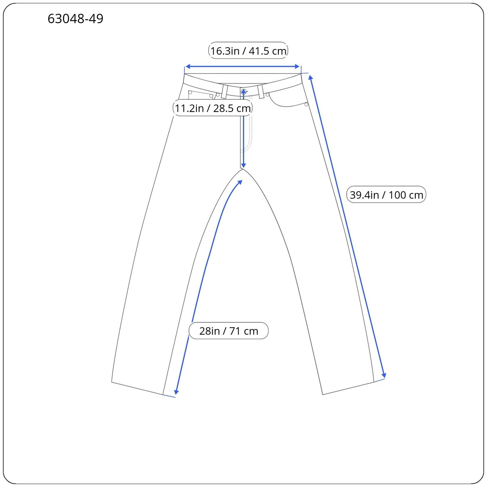 DIESEL Dagh 0088Z vyriški tiesaus kirpimo mėlyni medvilniniai džinsai, W29, L32, 5 kišenių. 
