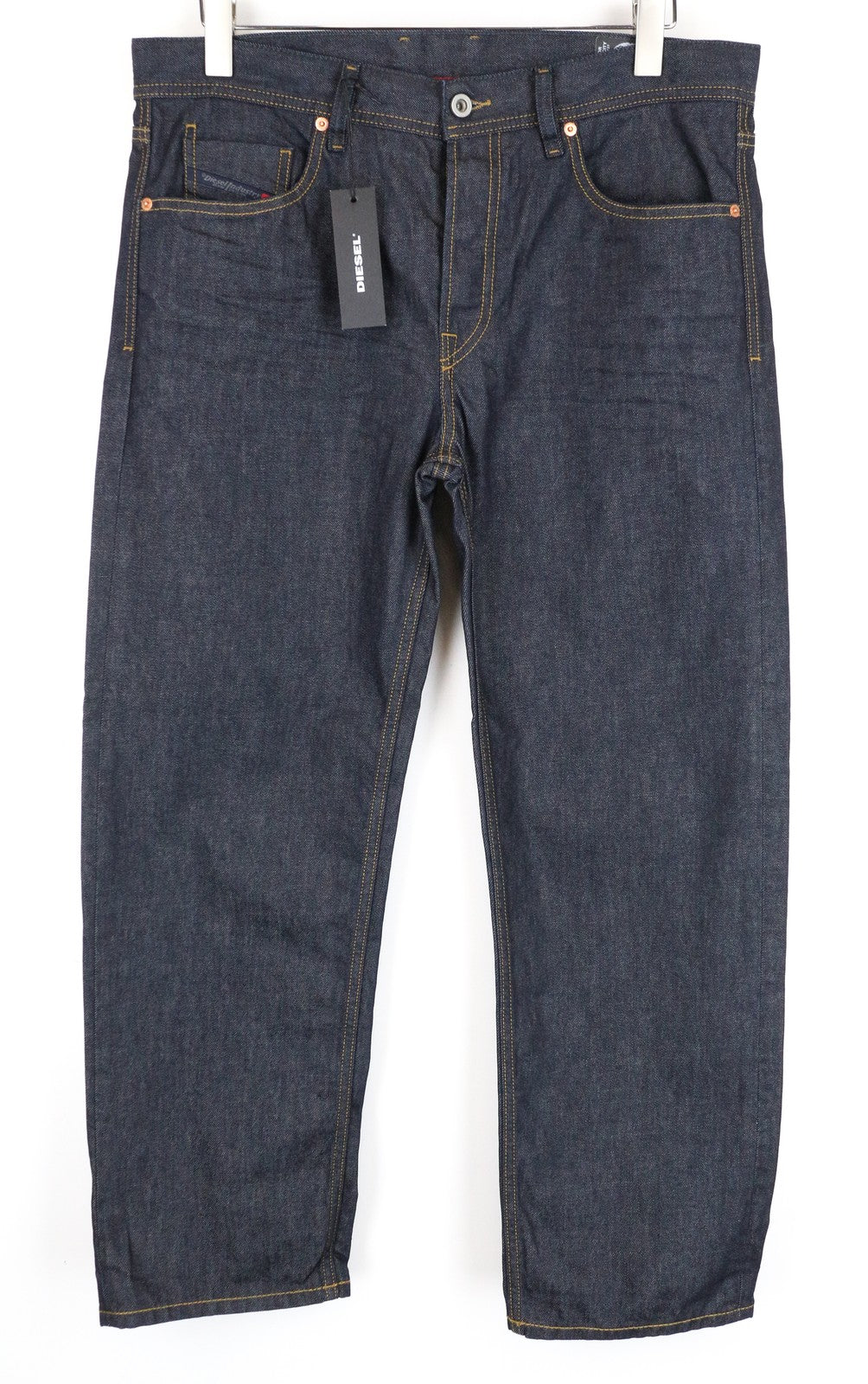 DIESEL Dagh 0088Z Straight Cut W32 L32 Men's Jeans Pure Cotton Blue 5-Pocket