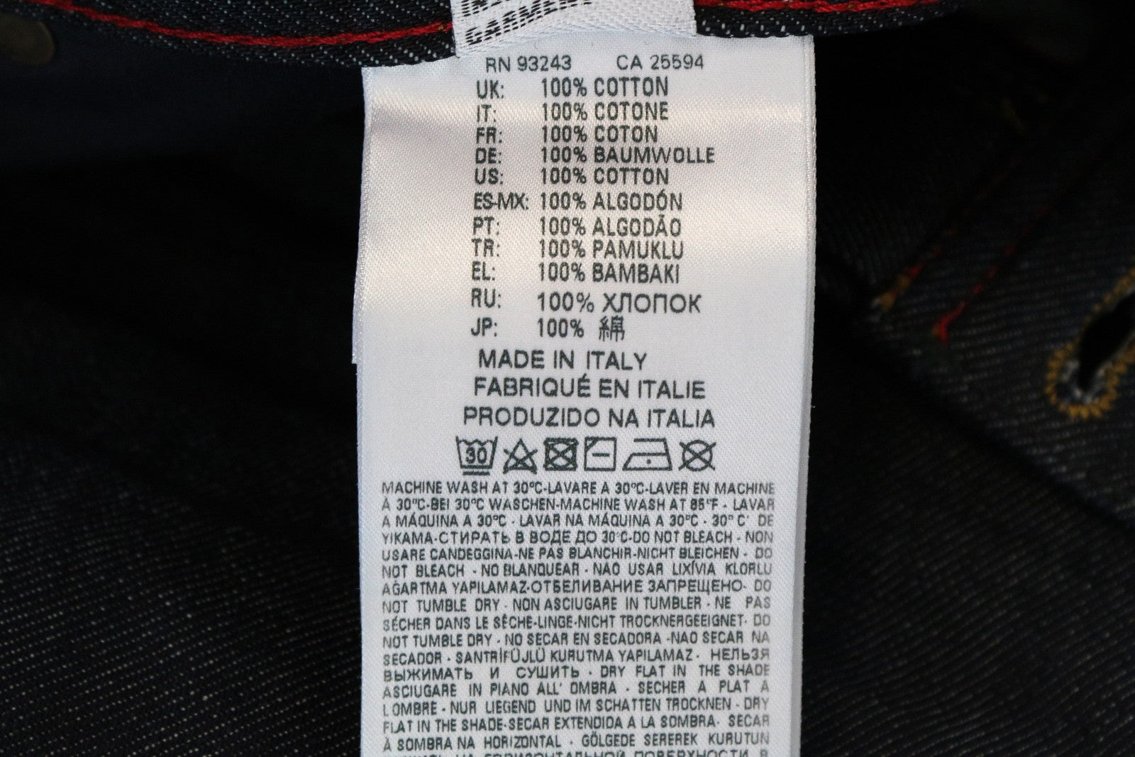 DIESEL Dagh 0088Z W32 L32 vyriški džinsai, tiesaus kirpimo, grynos medvilnės, mėlyni, su 5 kišenėmis 