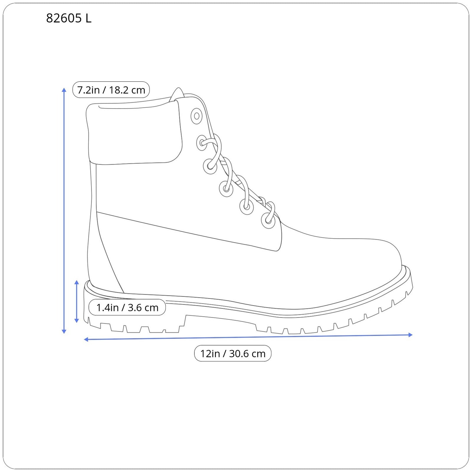 TIMBERLAND A26GP vyriški batai EU41.5/42 rudi odiniai, vandeniui atsparūs, „Timber Dry ReBOTL“ 