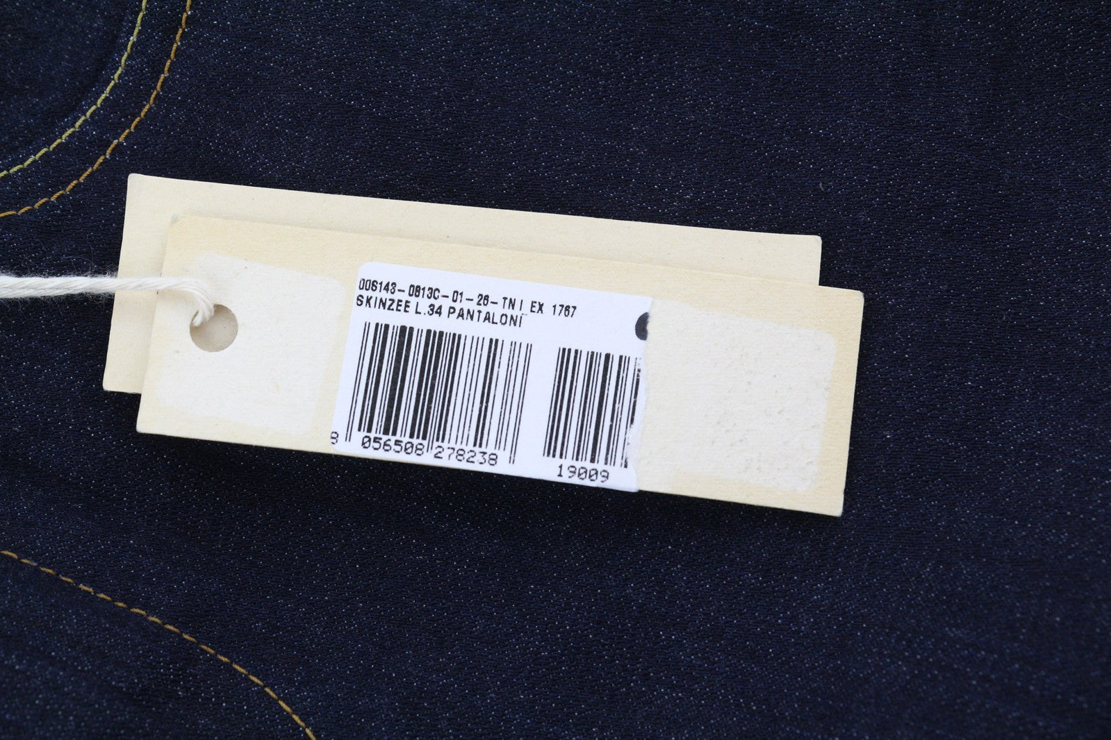 DIESEL Skinzee 0813C moteriški džinsai W26/L34 Super Slim Skinny tamsiai mėlyni, tamprūs 