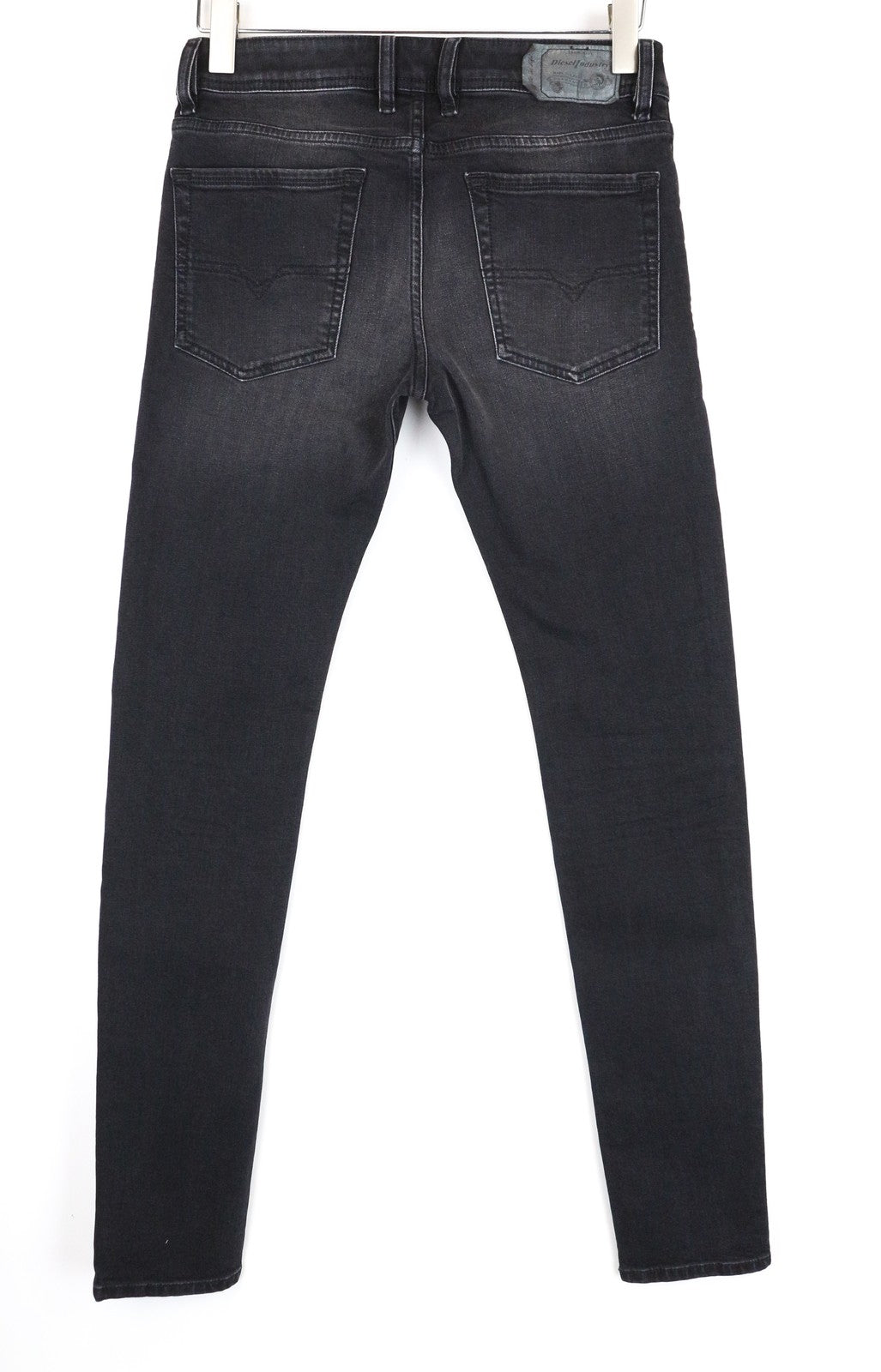 DIESEL Troxer R6T80 W29 L32 vyriški džinsai Slim Skinny juodi, tamprūs, medvilniniai 