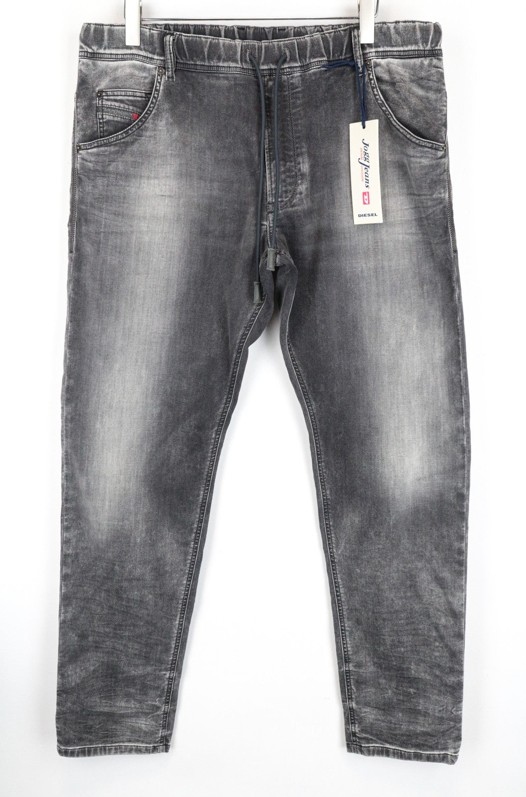 DIESEL Krooley-NE 0855B vyriški džinsiniai sportbačiai su morkų raštu, melanžo spalvos 