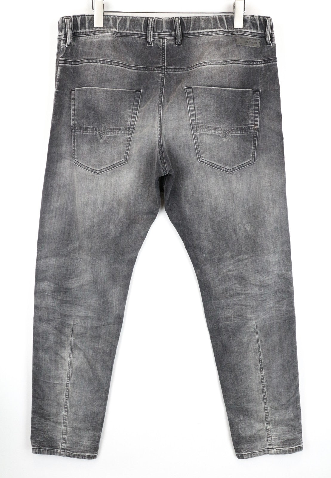 DIESEL Krooley-NE 0855B vyriški džinsiniai sportbačiai su morkų raštu, melanžo spalvos 