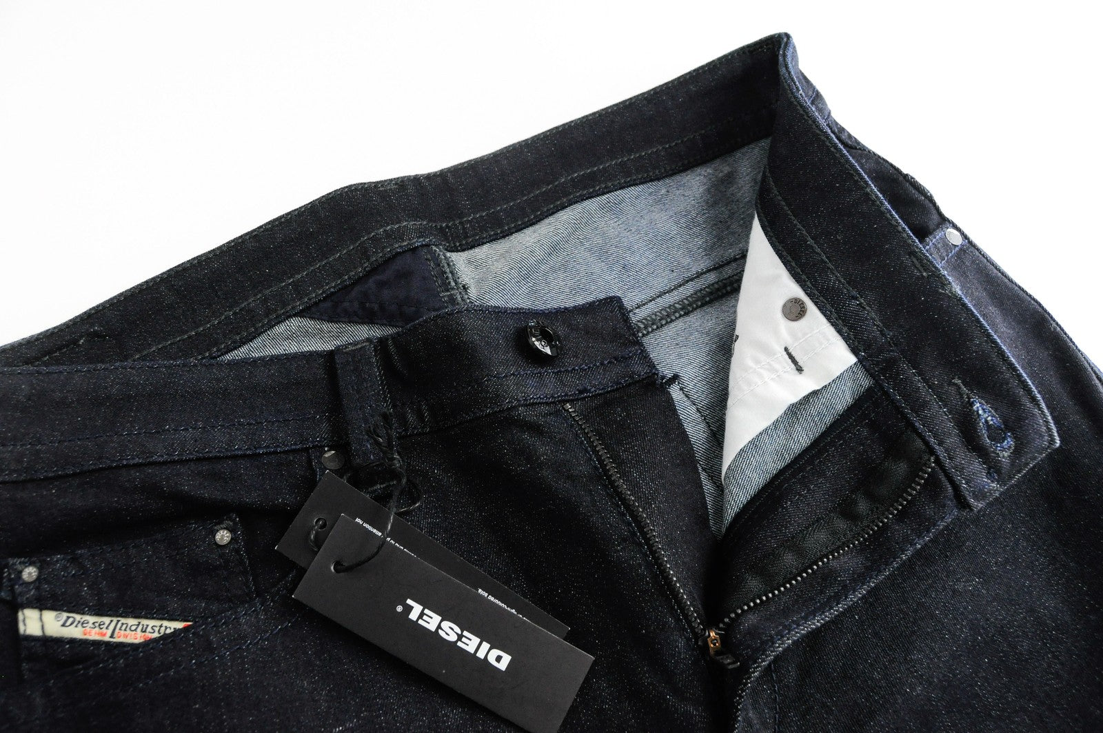 DIESEL Thavar 0607A Men's Jeans W31/L34 Slim  Blue Cotton Stretchy Denim