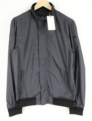 SCOTCH &amp; SODA vyriška striukė L dydžio, pilka, lengva, užtrauktuku, trumpa, aukšta apykakle 