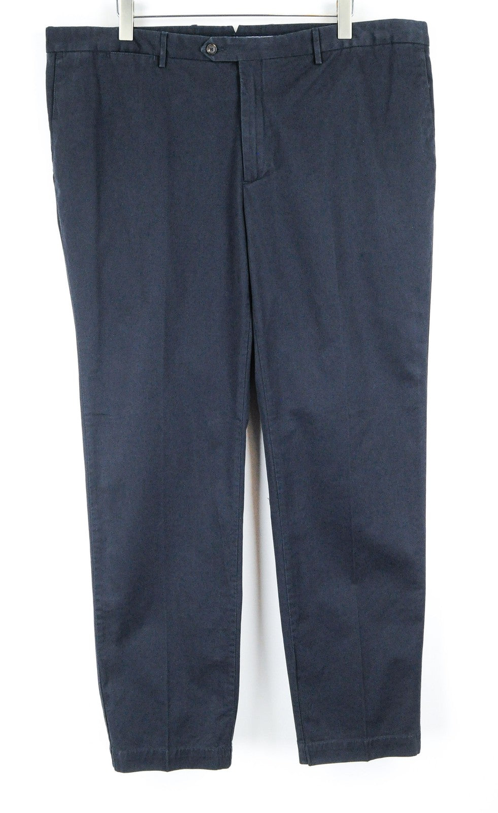 HACKETT Sanderson Men's Trousers UK44L Navy Chino Low Waist Stretch Fit