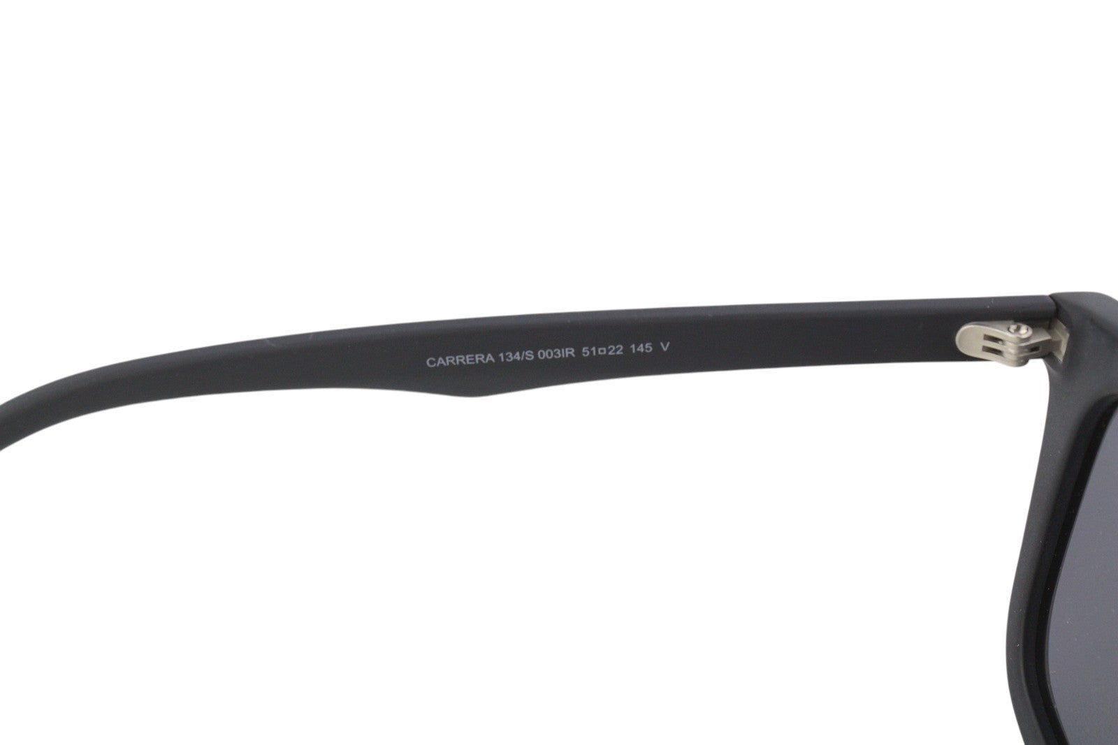 CARRERA 134/S vyriški akiniai nuo saulės OS juodi kvadratiniai tonuoti laisvalaikio stiliaus su UV apsauga 003IR