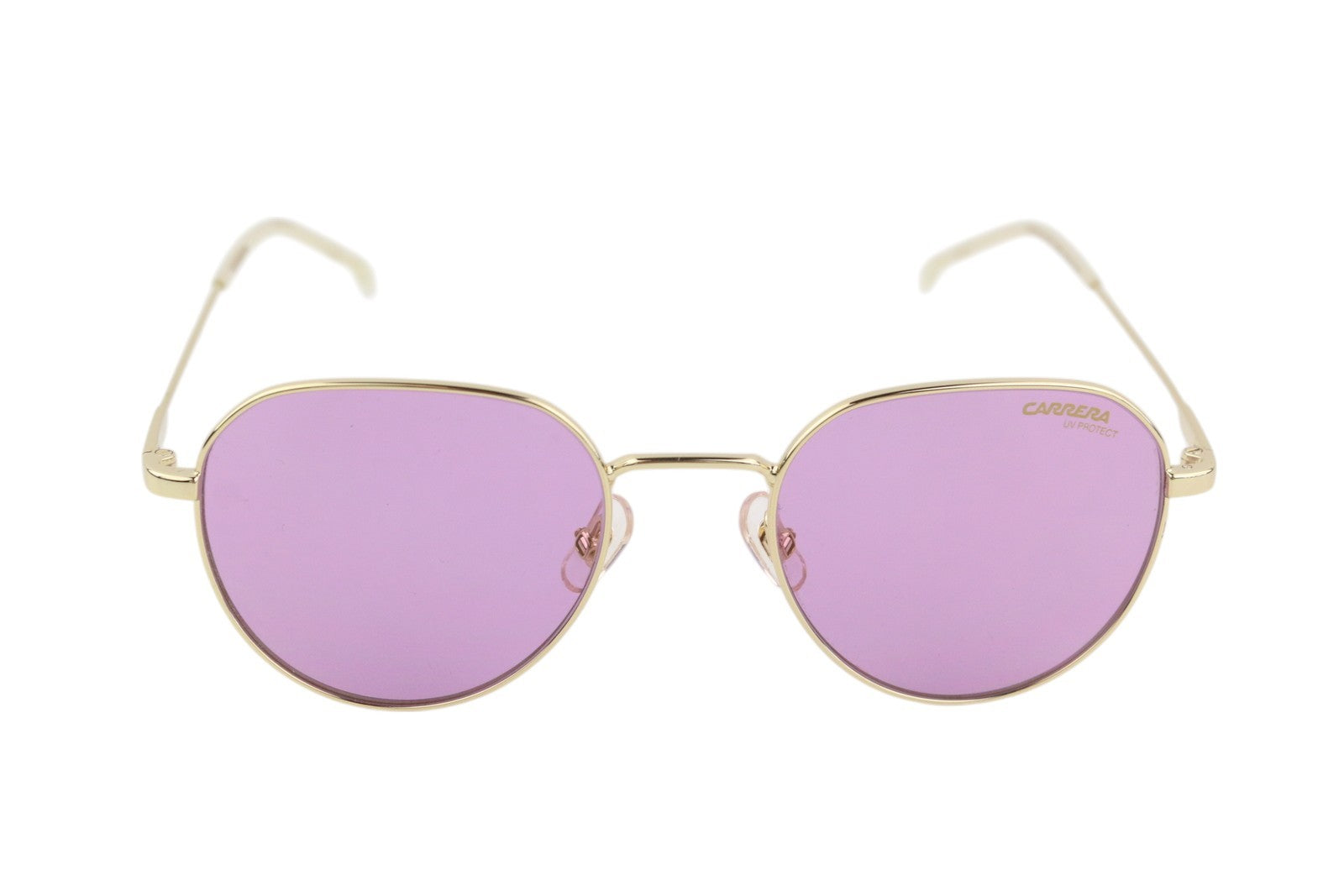 CARRERA S9E13 moteriški akiniai nuo saulės su auksiniais rėmeliais, rožiniais UV filtrais, 2015T/S 