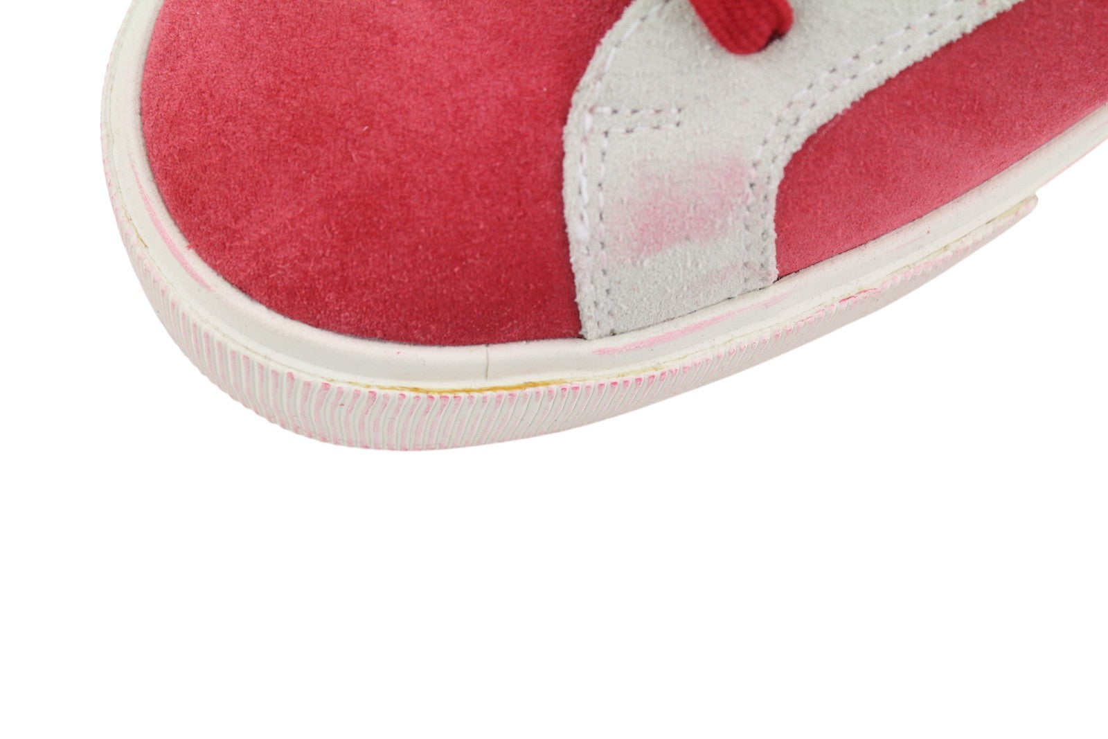 DIESEL S-Mydori LC vyriški sportbačiai, raudoni, zomšiniai, odiniai, migdolų spalvos noseliai, suvarstyti, RRP 200 € 