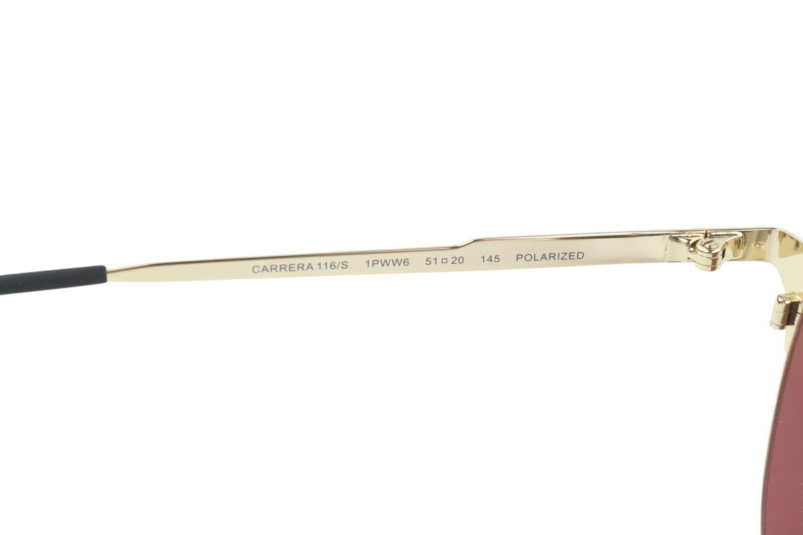 CARRERA 116/S moteriški akiniai nuo saulės su auksiniu rėmeliu, laisvalaikio stiliaus, poliarizuoti, 1PWW6