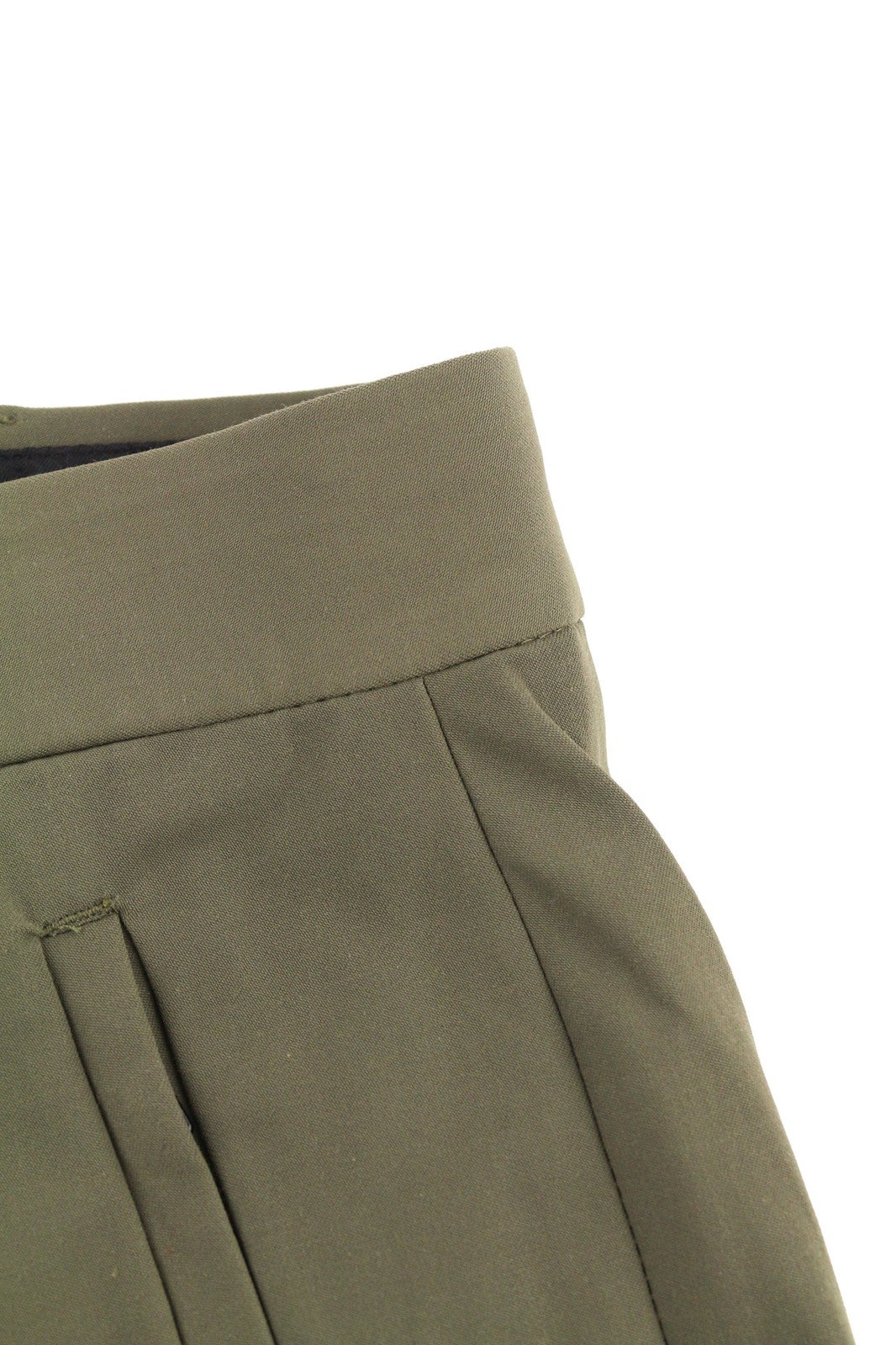 PT TORINO Gamma vyriškos kelnės 52 chaki spalvos su tampriomis užtrauktukais ir plonomis krovininėmis kišenėmis 