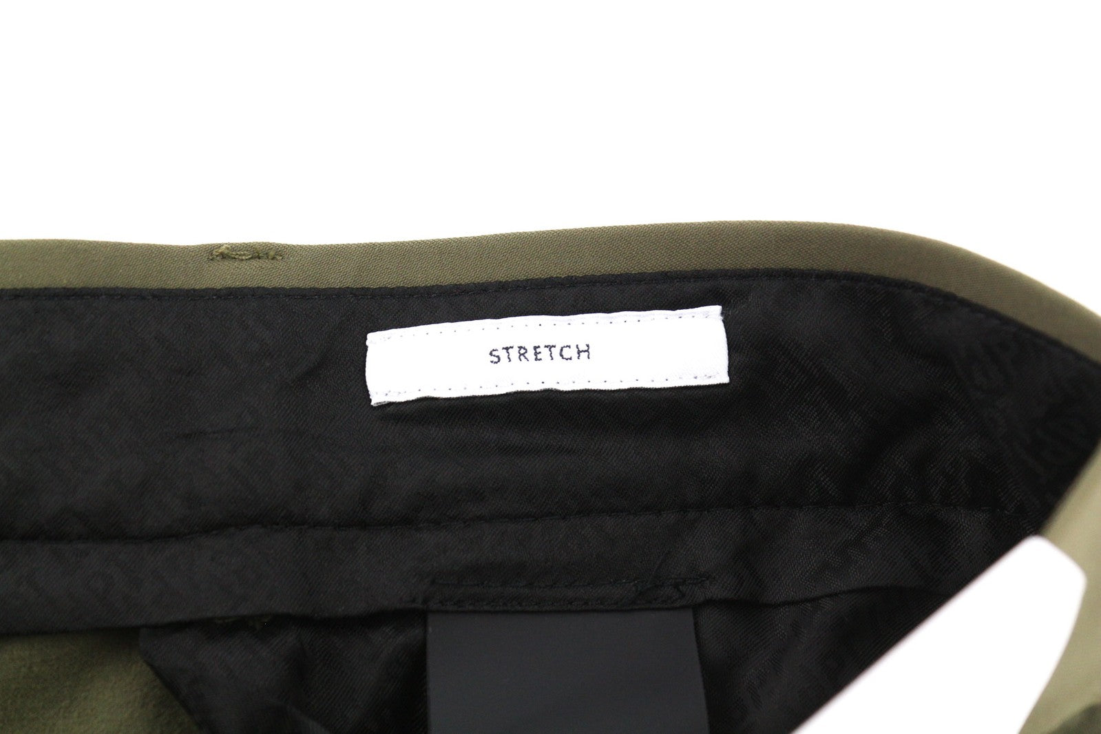 PT TORINO Gamma vyriškos kelnės 52 chaki spalvos su tampriomis užtrauktukais ir plonomis krovininėmis kišenėmis 