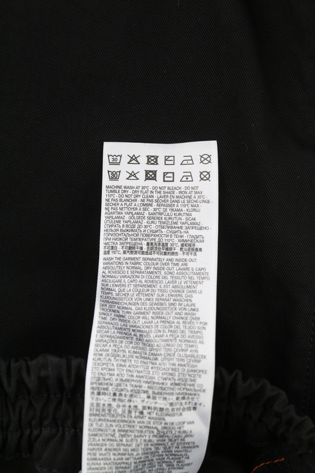 DIESEL O-Mirta-NL moteriškas sijonas, W26, juodas, su tampria juosmens kišene, užtrauktuku, RRP275