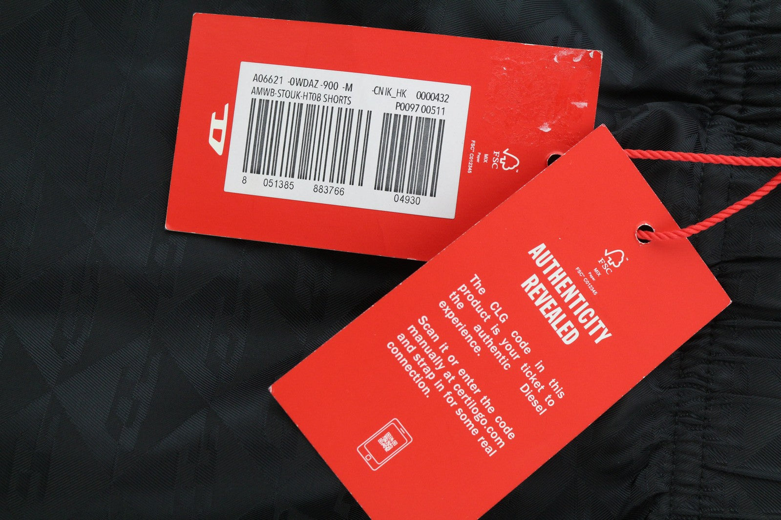 DIESEL AMWB-Stouk-HT08 vyriški šortai M 55DSL sportinis tamprus juosmuo juodi, rekomenduojama kaina – 95 € 