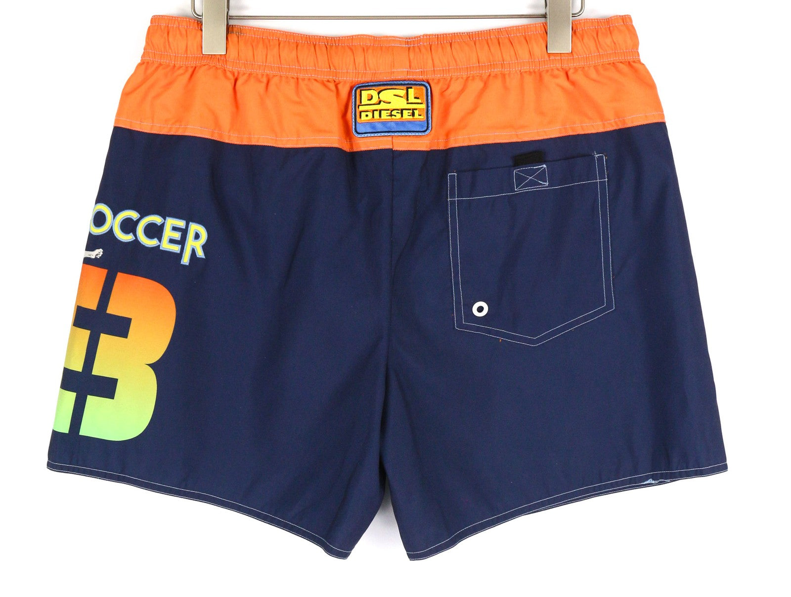 DIESEL BMBX-Wave-YK Mens Swimwear 2XL Beach Boxer Shorts Elastic Waist RRP€75