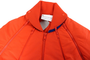 G-STAR Men's Orange Jacket Vest S Padded Unique Zipped Removable Sleeves