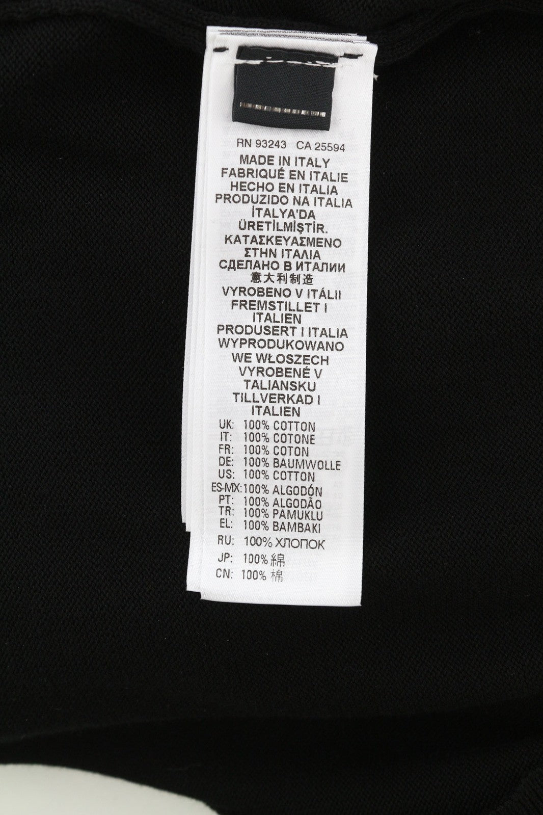 DIESEL K-Yonkers vyriškas megztinis M, juodas, apvalios kaklo iškirptės, tamprus, RRP 175 € 