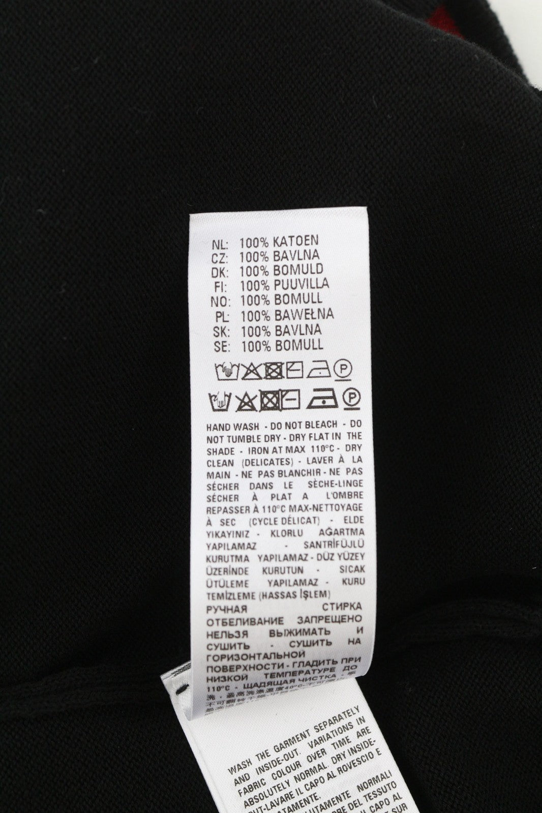 DIESEL K-Yonkers vyriškas megztinis M, juodas, apvalios kaklo iškirptės, tamprus, RRP 175 € 