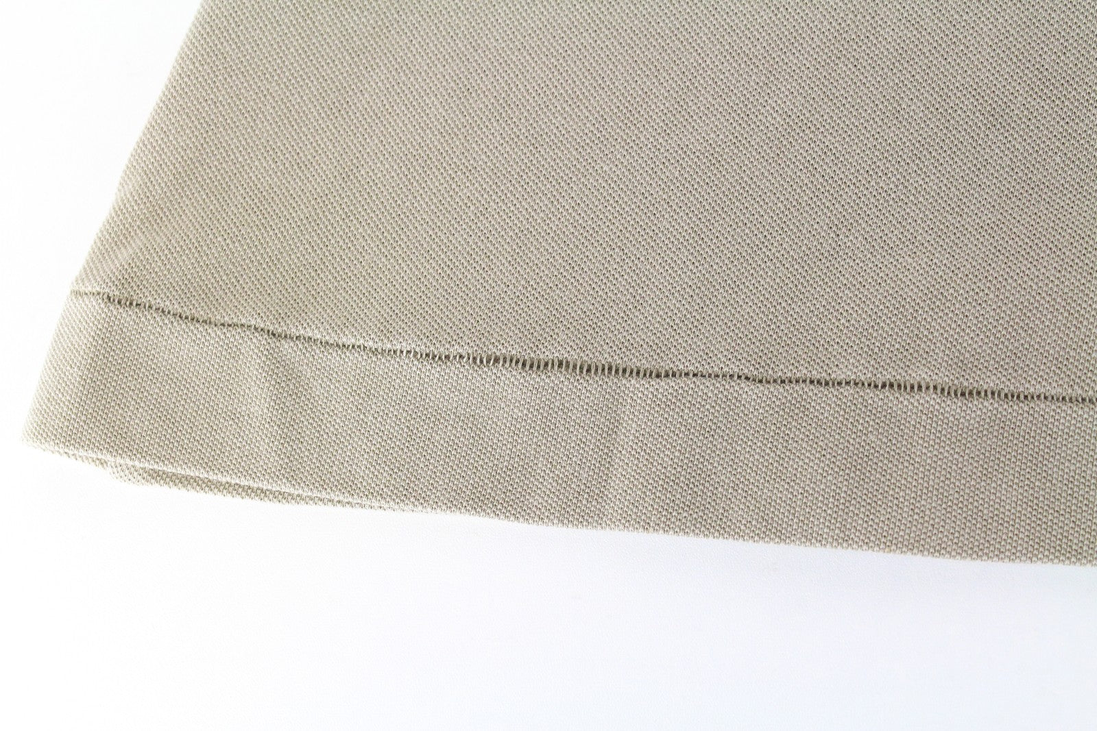 RICHMOND Men's T-Shirt L Light Brown Pure Cotton Short Sleeved Pocketed Polo