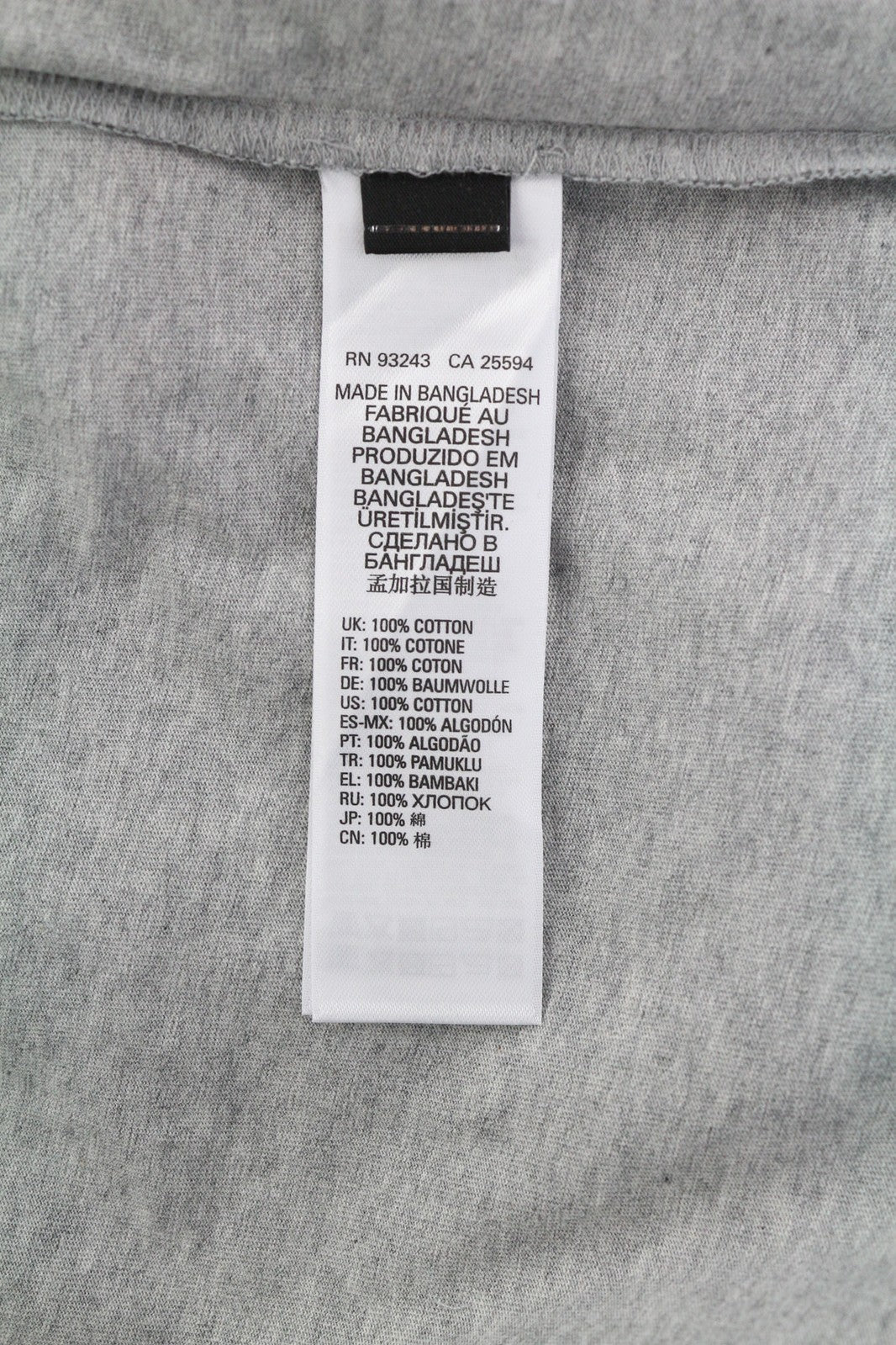 DIESEL T-Just-N45 Men T-Shirt M Short Sleeve Crew Collar Melange Grey Casual