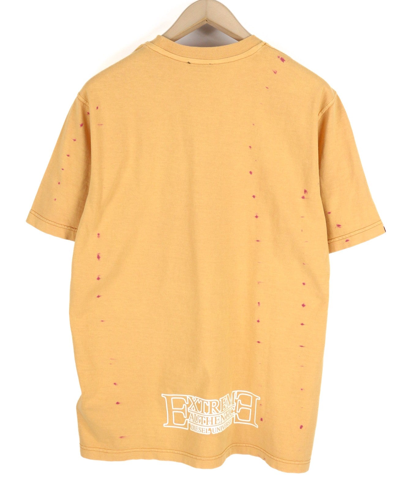 DIESEL T-Just-E25 vyriški marškinėliai su trumpomis rankovėmis, apvalia apykakle, L dydžio, su trikotažiniu logotipu, šviesiu logotipu. RMK 110 €. 