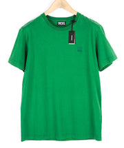 DIESEL T-Diegos-K31 vyriški marškinėliai su trumpomis rankovėmis, L dydžio, apvalia kaklo iškirpte, trikotažiniu logotipu, laisvalaikio stiliumi. 