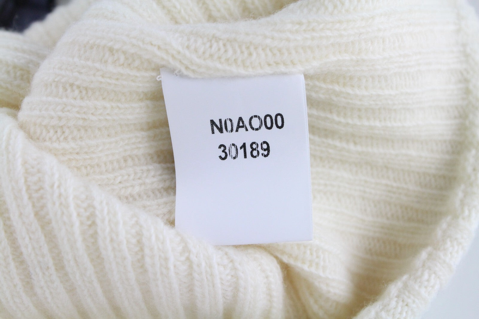 HARMONT &amp; BLAINE Unisex Beanie OS smėlio spalvos vilnonė laisvalaikio stiliaus megzta kepurė su logotipu 