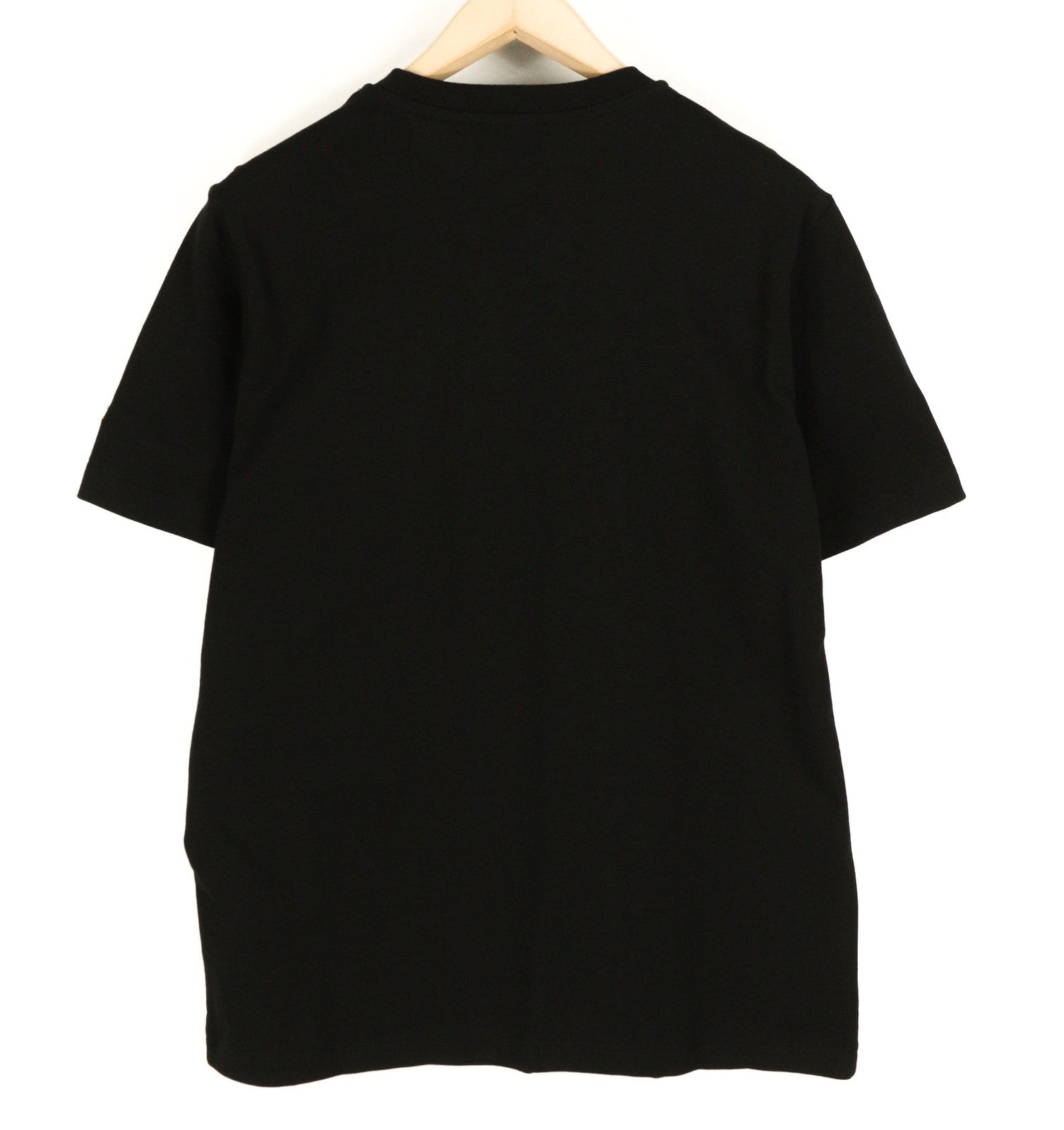 DIESEL T-Just-B67 vyriški marškinėliai M su trumpomis rankovėmis, apvalia kaklo iškirpte, trikotažo logotipu, juodi, laisvalaikio stiliaus 