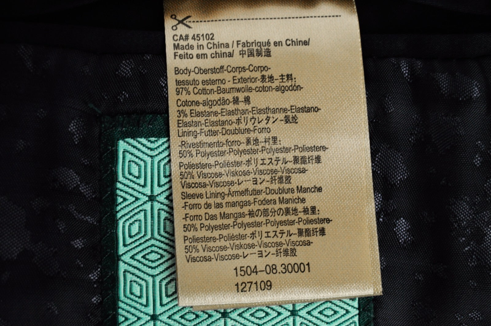 SCOTCH &amp; SODA vyriškas švarkas XL dydžio, tamsiai mėlynas, klasikinis, vienaeilis medvilninis švarkas 