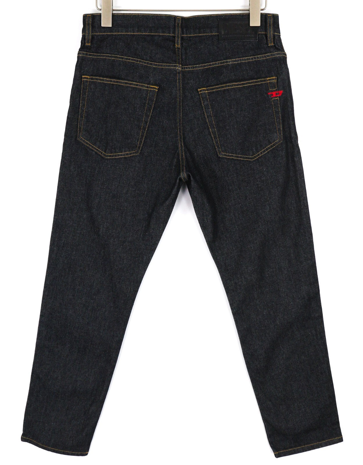 DIESEL D-Fining 009HF vyriški džinsai W30/L30 siaurėjantys, tamprūs, su sagomis, tamsūs 