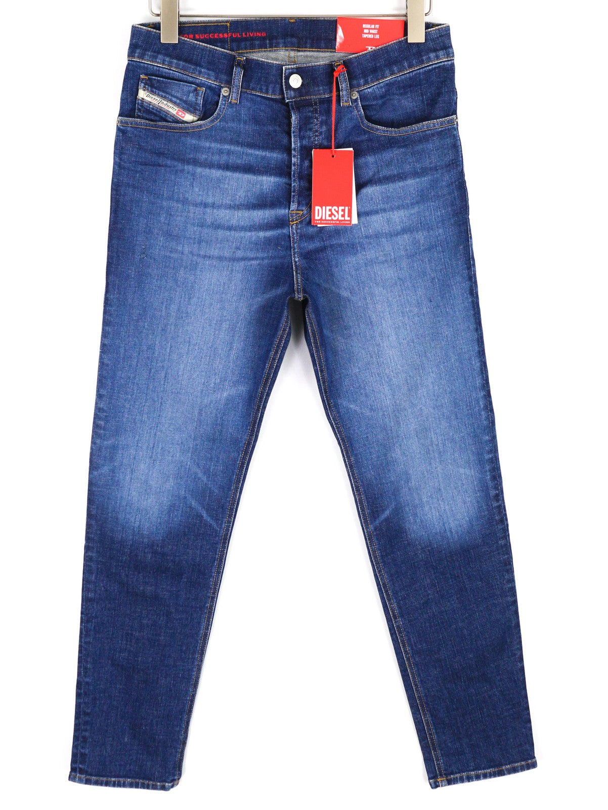 DIESEL 2005 D-Fining 09C72 Mens Jeans W29/L32 Mid Waist Regular Tapered RRP€225