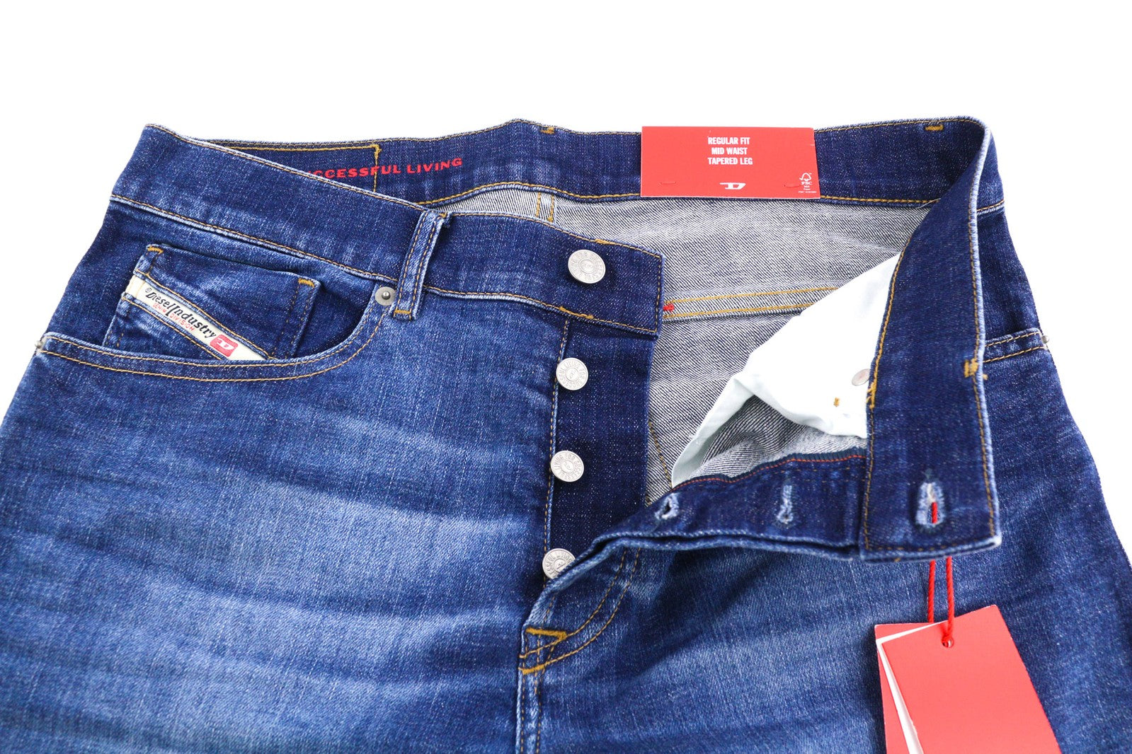 DIESEL 2005 D-Fining 09C72 vyriški džinsai W30/L32 vidutinio juosmens, įprasto dydžio, siaurėjančios, rekomenduojama kaina – 225 € 