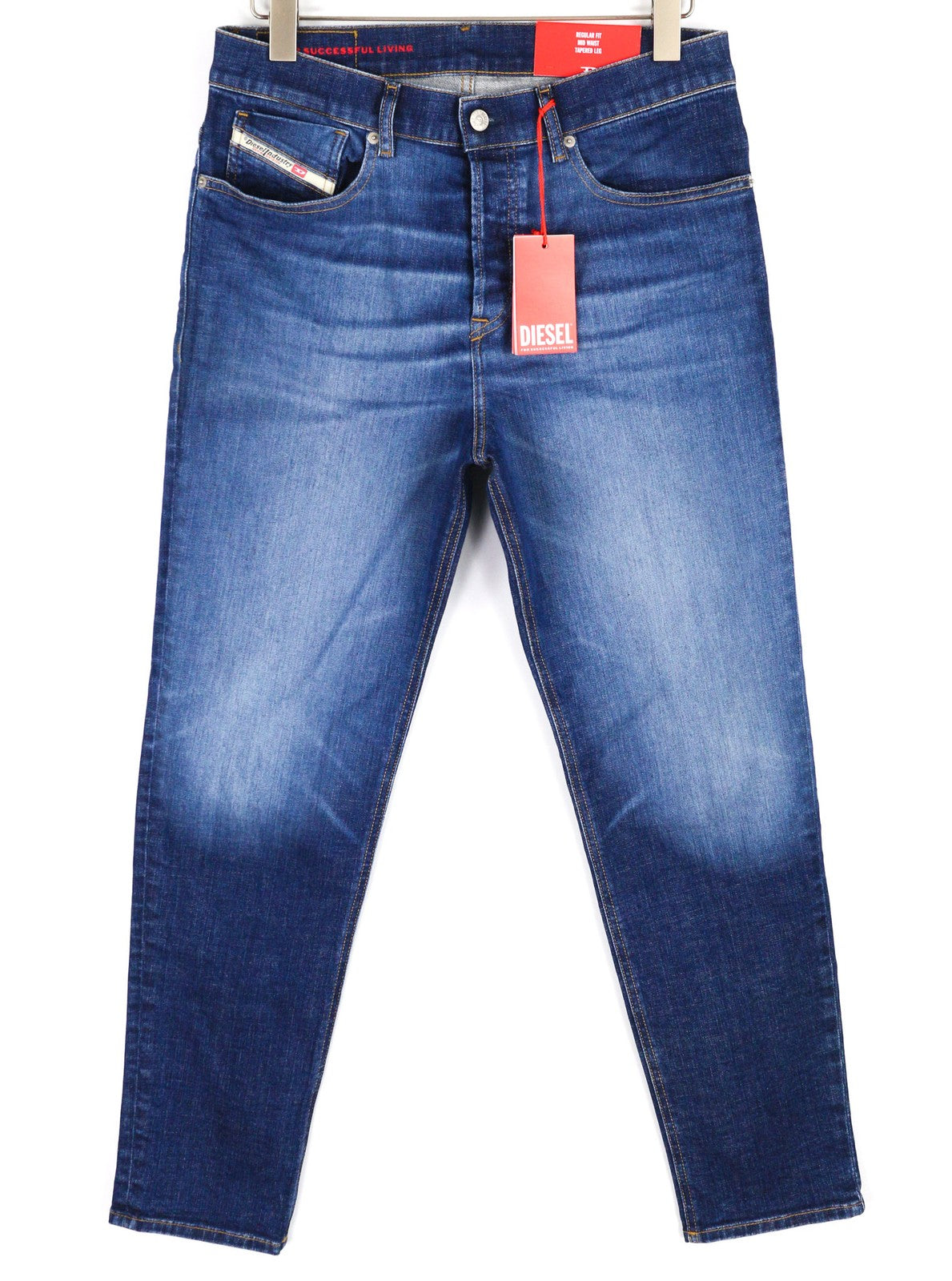 DIESEL 2005 D-Fining 09C72 vyriški džinsai W30/L32 vidutinio juosmens siaurėjantys mėlyni RMK 225 € 
