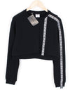 Black Jersey Sweatshirt