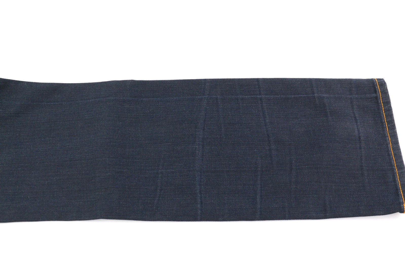 NUDIE JEANS Thin Finn Men Jeans W32/L32 Grey Authent Zipper Washed Dark Denim