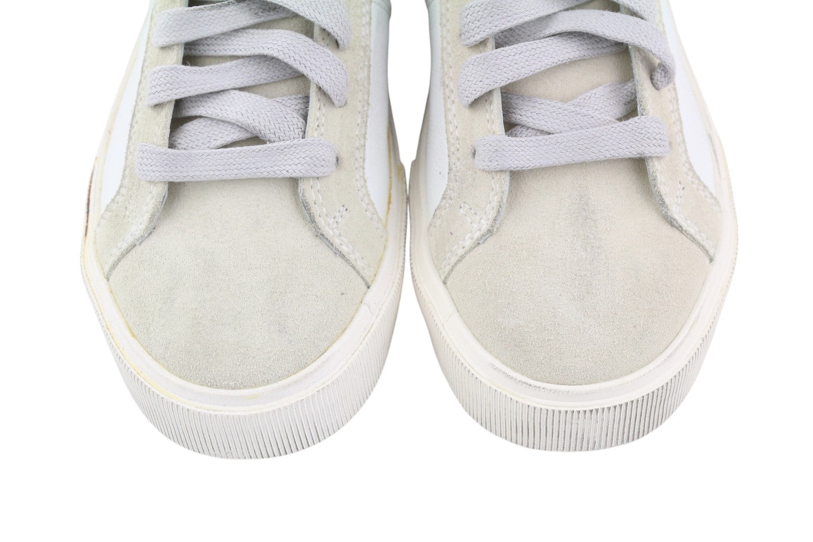 DIESEL S-Mydori ML W Women Sneakers EU36 White Leather Mid Top Lace Up RRP€220
