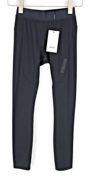 GYMSHARK moteriškos tamprės S juodos spalvos su logotipu ir tampriu sportiniu drabužiu aukštu juosmeniu 