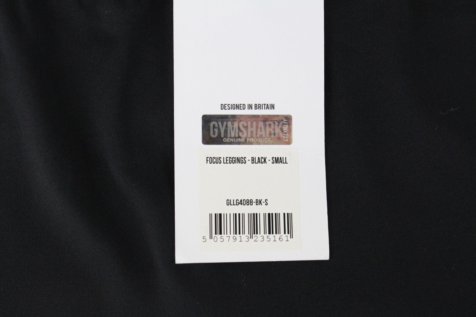 GYMSHARK moteriškos tamprės S juodos spalvos su logotipu ir tampriu sportiniu drabužiu aukštu juosmeniu 