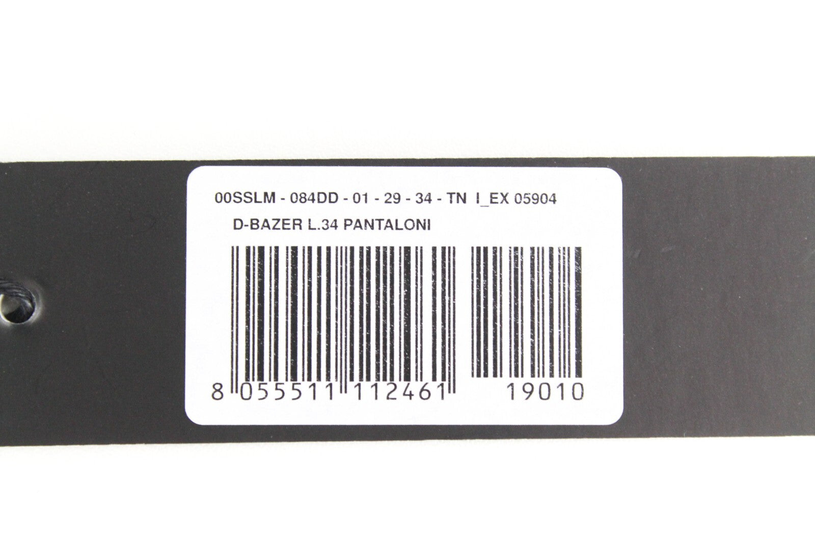 DIESEL D-Bazer 084DD vyriški džinsai W29/L34 mėlyni medvilniniai, siaurėjantys, tamprūs. 