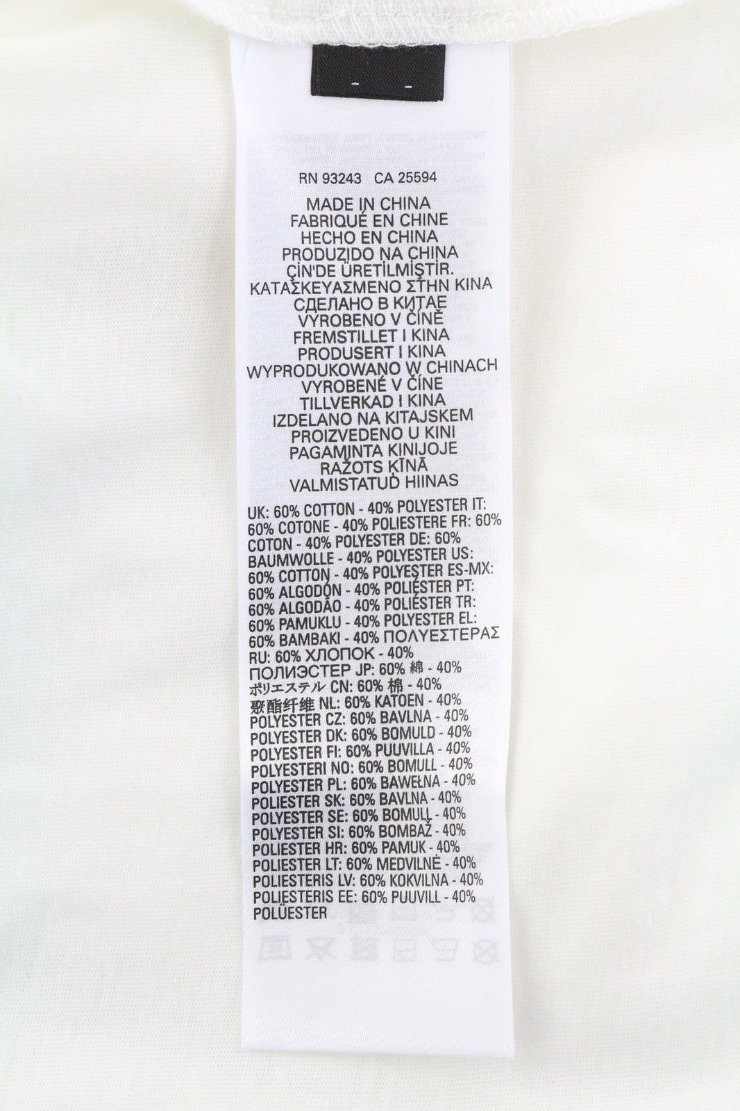 DIESEL T-Just-E19 Mens T-Shirt L Short Sleeve Crew Collar Front Tricot White