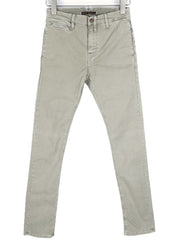 NUDIE JEANS Chaki spalvos aptempti moteriški džinsai W27/L32 Organic Dusty Skinny Zipper 