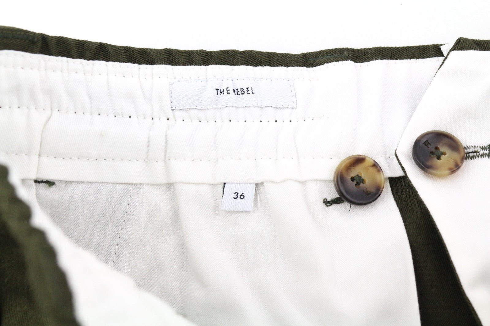 PT TORINO The Rebel vyriškos kelnės W36 tamsiai rudos su elastingu juosmeniu ir užlenkiama saga 