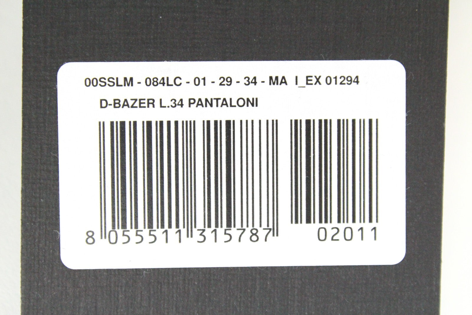 DIESEL D-Bazer 084LC Men's Jeans W29/L34 Blue Denim Stretch Taper Fit Cotton